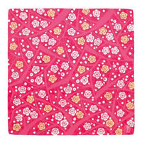 山田繊維 風呂敷 チーフ 竹久夢二 48cm ふろしき ナフキン ランチクロス 枝梅 290974 1個（直送品）