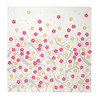 山田繊維 風呂敷 二四巾 竹久夢二 ふろしき 90cm 大判 枝梅 290976 1個（直送品）