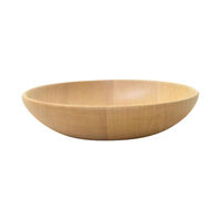 籐芸 プレート 18cm S ラウンドディッシュ 木製 皿 食器 洋食器 天然木 ビーチ 344498 1個（直送品）