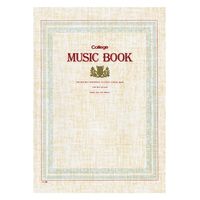 日本ノート 音楽帳 12段 M514 15冊（直送品）