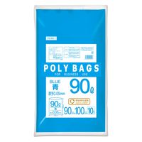 オルディ ポリバッグビジネス９０Ｌ　青　１０Ｐ PB-9B5-1 5P（直送品）