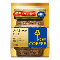 【インスタントコーヒー】キーコーヒー スペシャルブレンド 詰替用 1袋（70g）