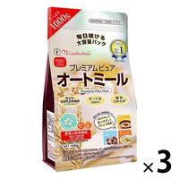 日食 プレミアム ピュアオートミール 1000g 3袋 日本食品製造 大容量