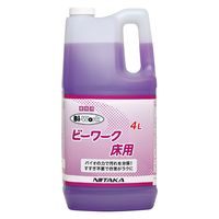 ニイタカ ビーワーク 床用微生物製剤 ４Ｌ 989303 1箱（2本入）（直送