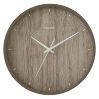 アイリスオーヤマ 壁掛け時計　ブラウン AC01-25-T 1個