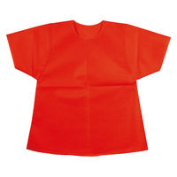 アーテック 不織布 衣装ベース Jサイズ シャツ 赤 1934 1着