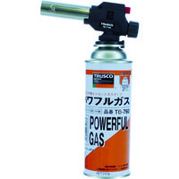 トラスコ中山 TRUSCO パワフルトーチ カセットガスタイプ TB-710A 1本 856-1165