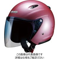 マルシン工業 マルシン(Marushin) バイクヘルメット ジェット Mー400 ローズメタリック フリーサイズ (57~60cm) 4002 1個（直送品）