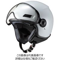 マルシン（Marushin） バイクヘルメット ジェット SAFIT MS-340 パールホワイト