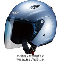 マルシン工業 マルシン(Marushin) バイクヘルメット ジェット Mー400 アイスブルー フリーサイズ (57~60cm) 4005 1個（直送品）