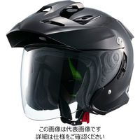 マルシン工業 マルシン(Marushin) バイクヘルメット スポーツ ジェット TEー1 ブラック Mサイズ MSJ1 1001314 1個（直送品）