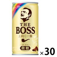 【缶コーヒー】サントリー ザ・ボス（BOSS）微糖 上向く一服 185g 1箱（30缶入）