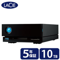 HDD 外付け 10TB 据え置き 5年保証 1big Dock HDD STHS10000800 LaCie 1個（直送品）