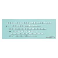 バンコ テンプレート　８０ーＥ１ 10851 3枚（直送品）