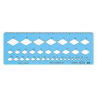 バンコ テンプレート Sー4 20104 1セット(1枚×3)