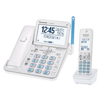 パナソニック コードレス電話機（子機1台付き） VE-GD78DL-W 1台
