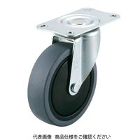 ユーエイ サイレンスキャスター(軽荷重用)(自在車) SFHGー100NRB SFHG-100NRB 1セット(8個)（直送品）