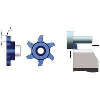 Carmexポリゴンスイスライン フロントターニング R0.1 左勝手 G6FLT