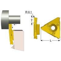 スイスライン フロントターニングチップ20Lx6.4T BLU 【GF20LT64BLU】 GF20LT64BLU（直送品）