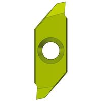 Carmexスイスライン ねじ切りチップ仕上げ刃無し60°左勝手 K20 GT25L