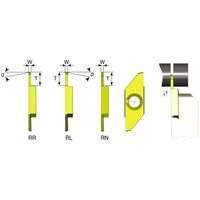 スイスライン 左勝手・左刃突切りチップ2.5W BLU 【GP25LLW25T58BLU】 GP25LLW25T58BLU（直送品）