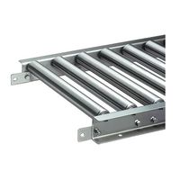 オークラ輸送機 ステンレスローラーコンベヤ QS16075X1500 1P（直送品）