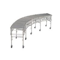 オークラ輸送機 ステンレス製フリーカーブコンベヤ JF42S500ー2 1P（直送品）