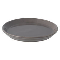 スタッキングプレート　Φ１８０ｍｍ　アリビオ　ＬＧＹ 77488 1箱（6個入り） 不二貿易（直送品）