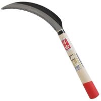 藤原産業 千吉 鋸鎌 エビ型 165MM 4977292600415 1セット(2個)（直送品）