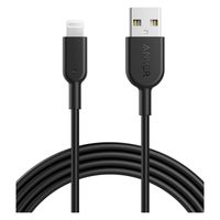 Anker Anker iPhone充電ケーブル PowerLine II ライトニングケーブル(1.8m ブラック) A8433012（直送品）