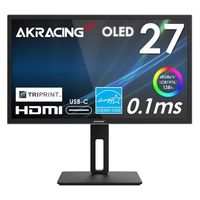 AKRacing OL2701 国産有機ELパネル搭載PCモニター 27型 4K 3840x2160 OL2701 1個（直送品）