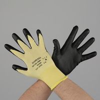 エスコ [S] 手袋(ニトリルゴムコーティング/ケブラー) EA354E-141 1セット(3双)（直送品）