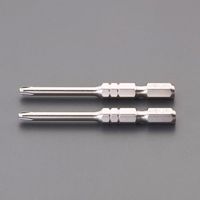 エスコ #2x150mm [+]細硬ビット(細軸/2本) EA813AC-125 1セット(20本:2本×10パック)（直送品）