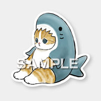 ヒサゴ 刺繍シール　サメにゃん UTN155 5袋（直送品）