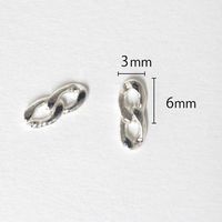 SHAREYDVA ネイルパーツ ダブルチェーンS