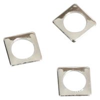 SHAREYDVA スタッズ スクエア 中抜き（ラウンド） ２．５ｍｍ ５０Ｐ 1個（直送品）