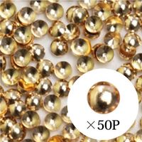 SHAREYDVA スタッズ ２．０ｍｍ ５０Ｐ ゴールド 52129 1個（直送品）