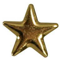 SHAREYDVA スタッズ メタルスター ５ｍｍ ３０Ｐ ゴールド 1個（直送品）