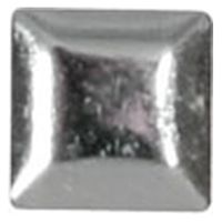 SHAREYDVA スタッズ メタルスクエア ３ｍｍ ５０Ｐ シルバー 1個（直送品）