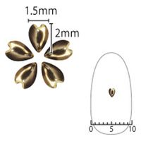 SHAREYDVA スタッズ 花びら