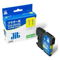 ブラザー（brother）用 リサイクルインク JIT-B11Y イエロー LC11Y対応 3箱（直送品）