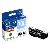 エプソン（EPSON）用 リサイクルインク JIT-E70LCL ライトシアン ICLC70L対応 3箱（直送品）