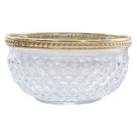 ケーアイジャパン 小物収納 ビジューガラスポットボウル S ガラス製 353855 1個（直送品）