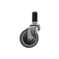 スペーシア 差し込み式金属フレームキャスター(自在) SGR75CTB 1セット(4個)（直送品）