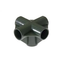 スペーシア プラスチックジョイント(中間用) PJ-202BM フォレストグリーン 1セット(15個)（直送品）