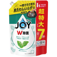 ジョイ W除菌 食器用洗剤 贅沢シトラスミント 詰め替え 超特大 930mL 1個 P&G