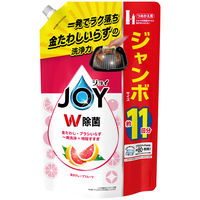 ジョイ JOY W除菌 食器用洗剤 贅沢グレープフルーツ 詰め替え ジャンボ 1425mL 1個 P&G