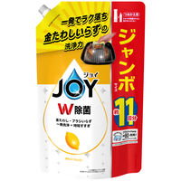 ジョイ JOY W除菌 食器用洗剤 贅沢シトラスレモン 詰め替え ジャンボ 1425mL 1個 P&G