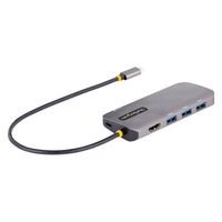ドッキングステーション USB Type-C接続/HDMI×1（4K60）/LANポート×1/USB-C×2/USB-A×3 1個