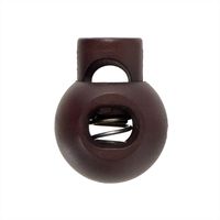 清原 コードストッパー 大 茶 SUN80-54 1セット(15袋)